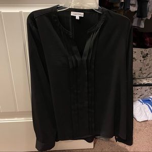 Calvin Klein black blouse